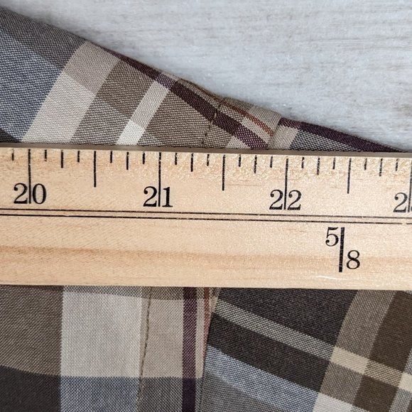 Nautica* Men's Short Sleeve Button Down Curved Hem‎ Chest Pocket Shirt~ Size XL - Picture 7 of 11